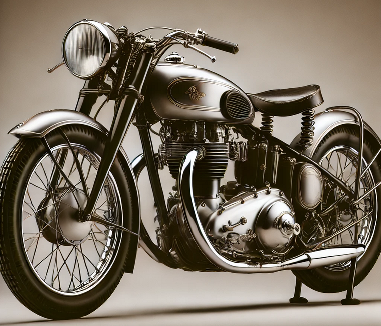Vintage-Motorrad